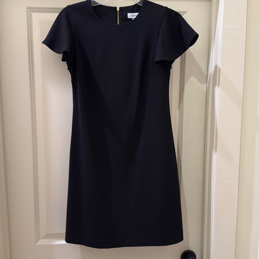 Black Calvin Klein LBD